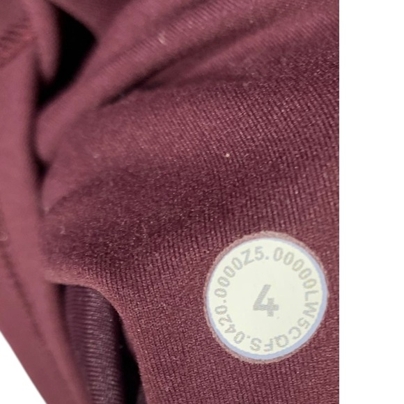 Lululemon Invigorate High-Rise Tight 25" Cassis SZ 4 - Picture 7 of 9